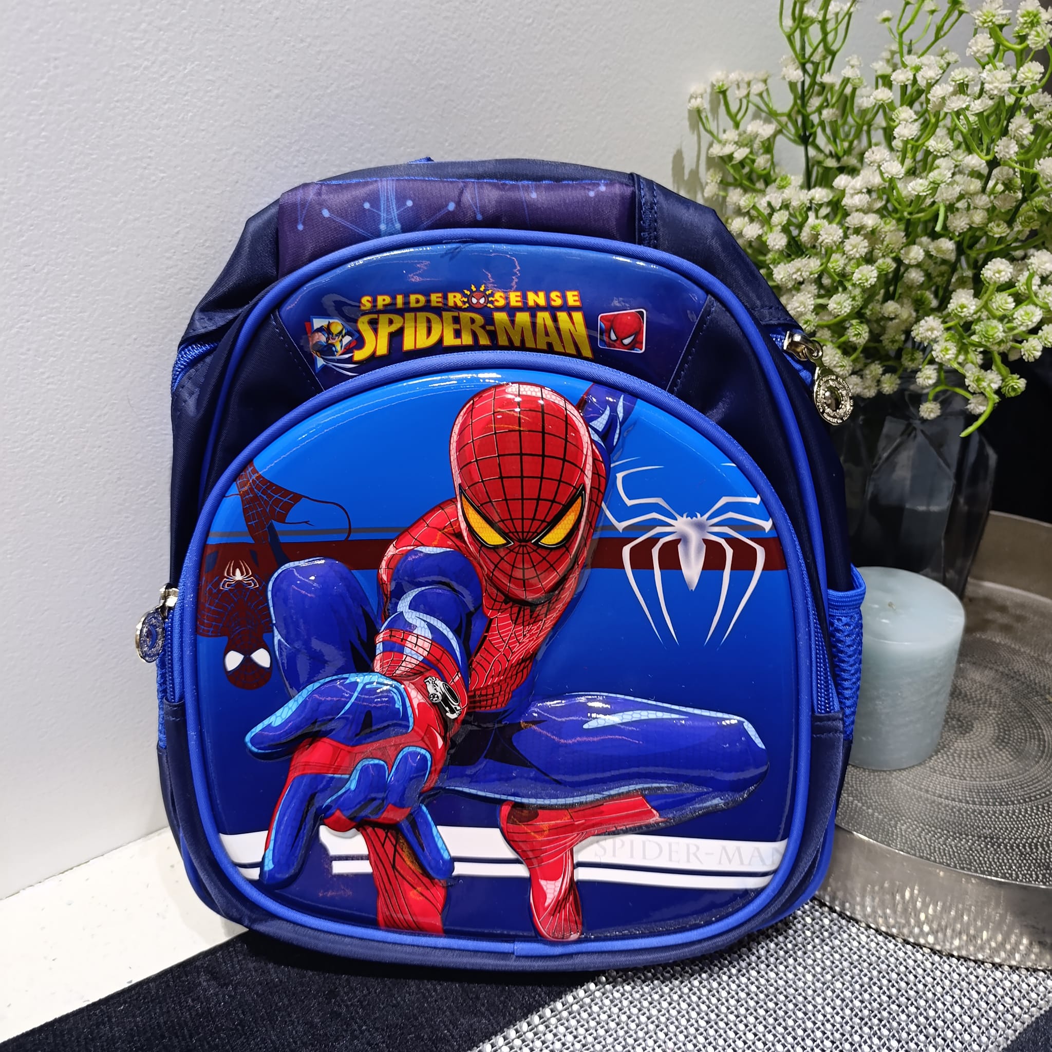 Spiderman 3D Play-Nursery School Bag