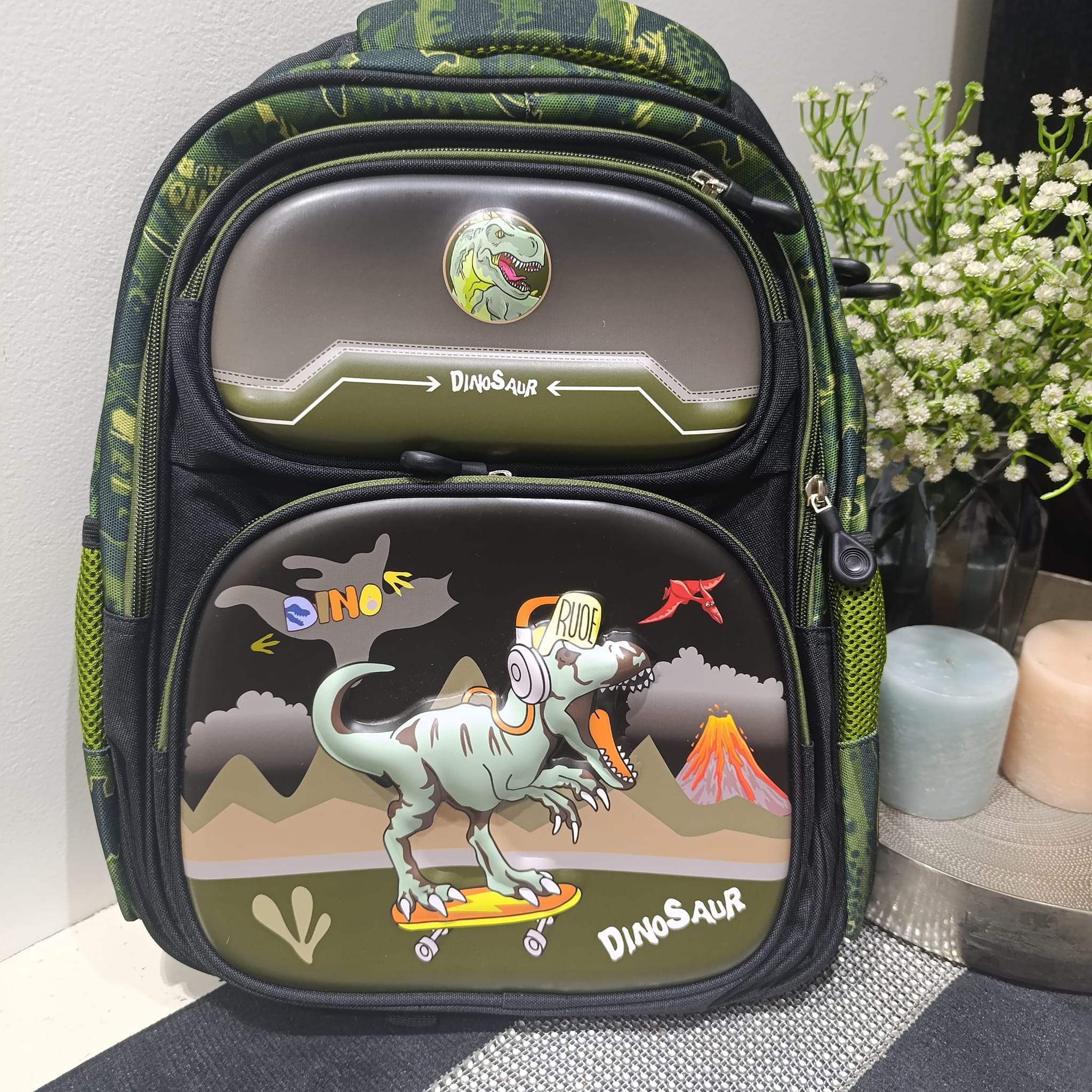 Dino 3D Junior School Bag