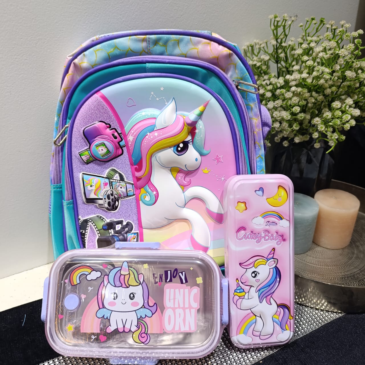 Unicorn 3D Combo Set