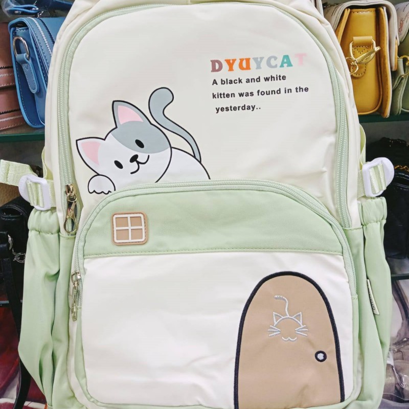 Cat Senior School Bag