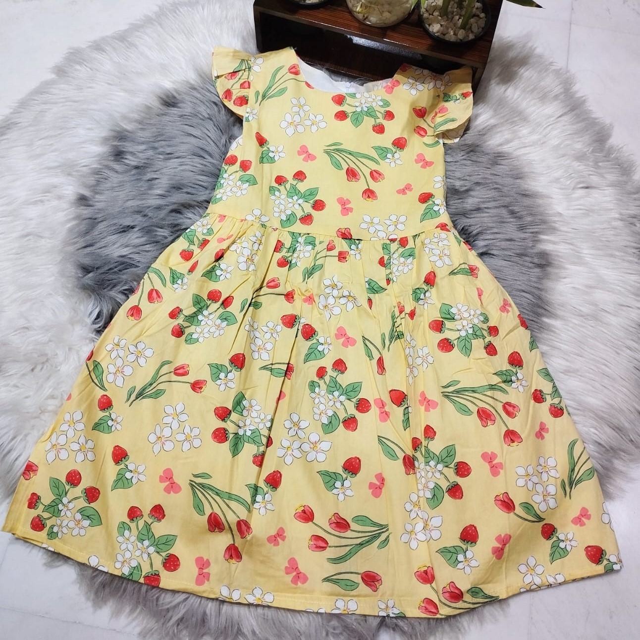 Floral Girls Frock