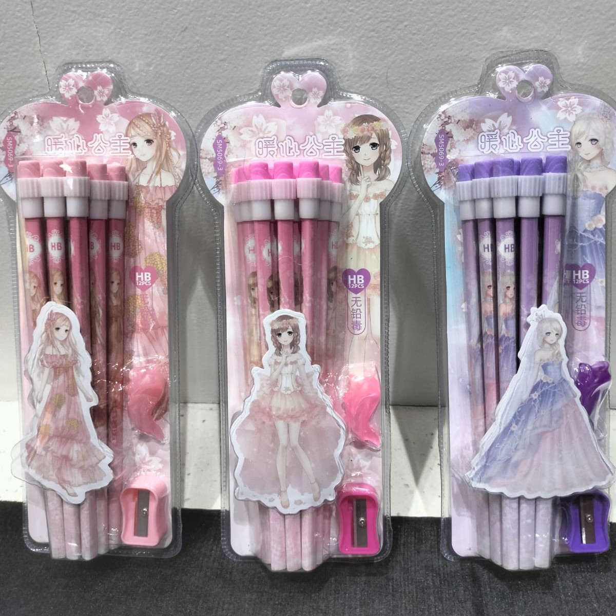 Princess Pencil Set - 390 Taka