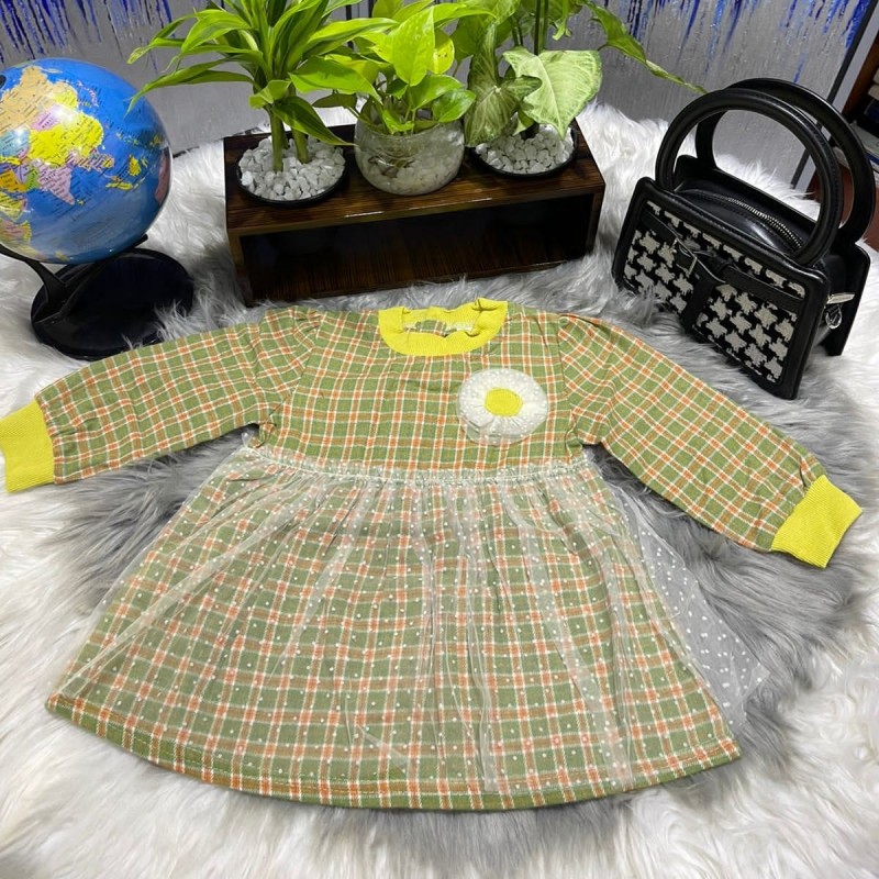 Girls Full Sleeve Frock