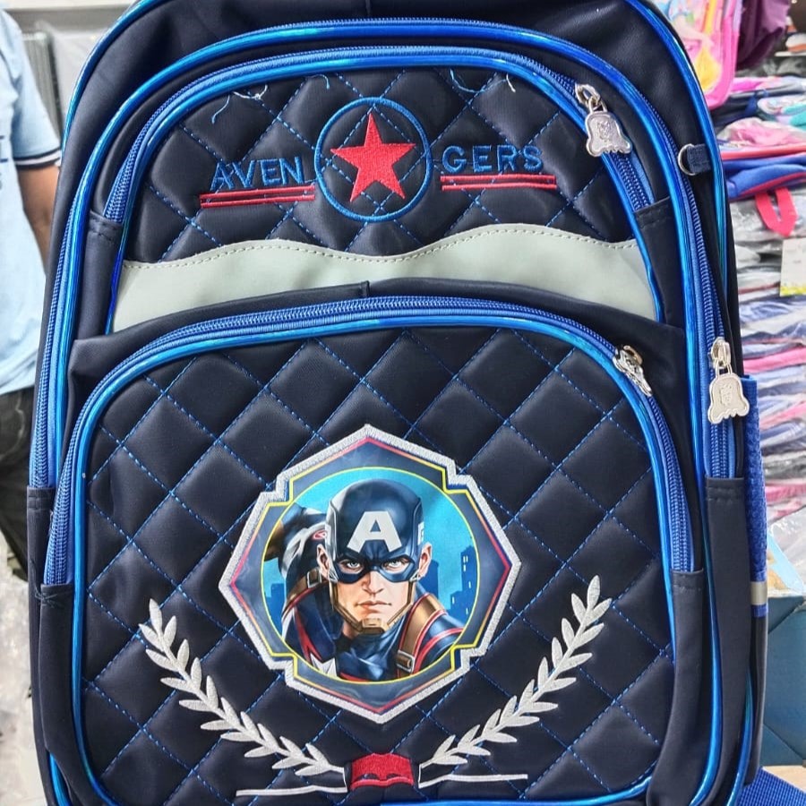 Captain America Senior School Bag