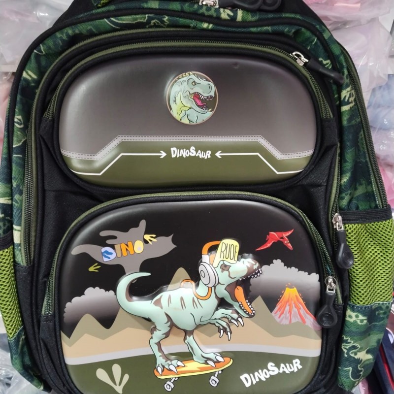 Dino 3D Junior School Bag