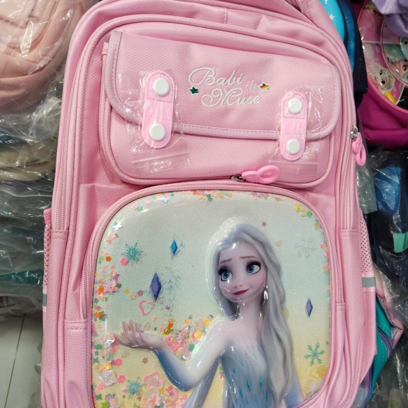 Elsa 3D Junior School Bag