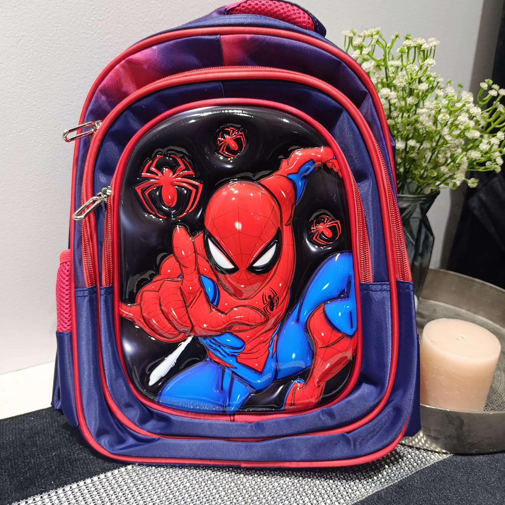 Spiderman 3D Junior School Bag