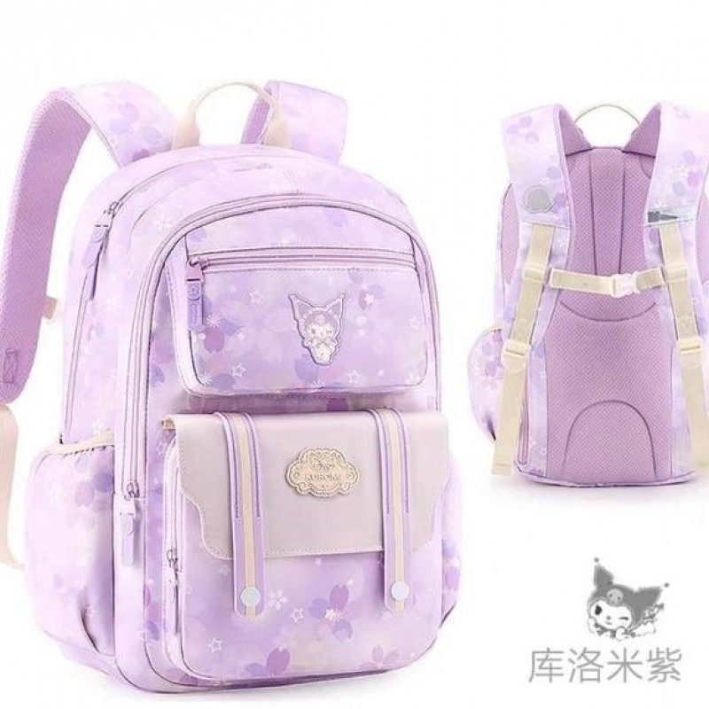 Floral Senior School Bag