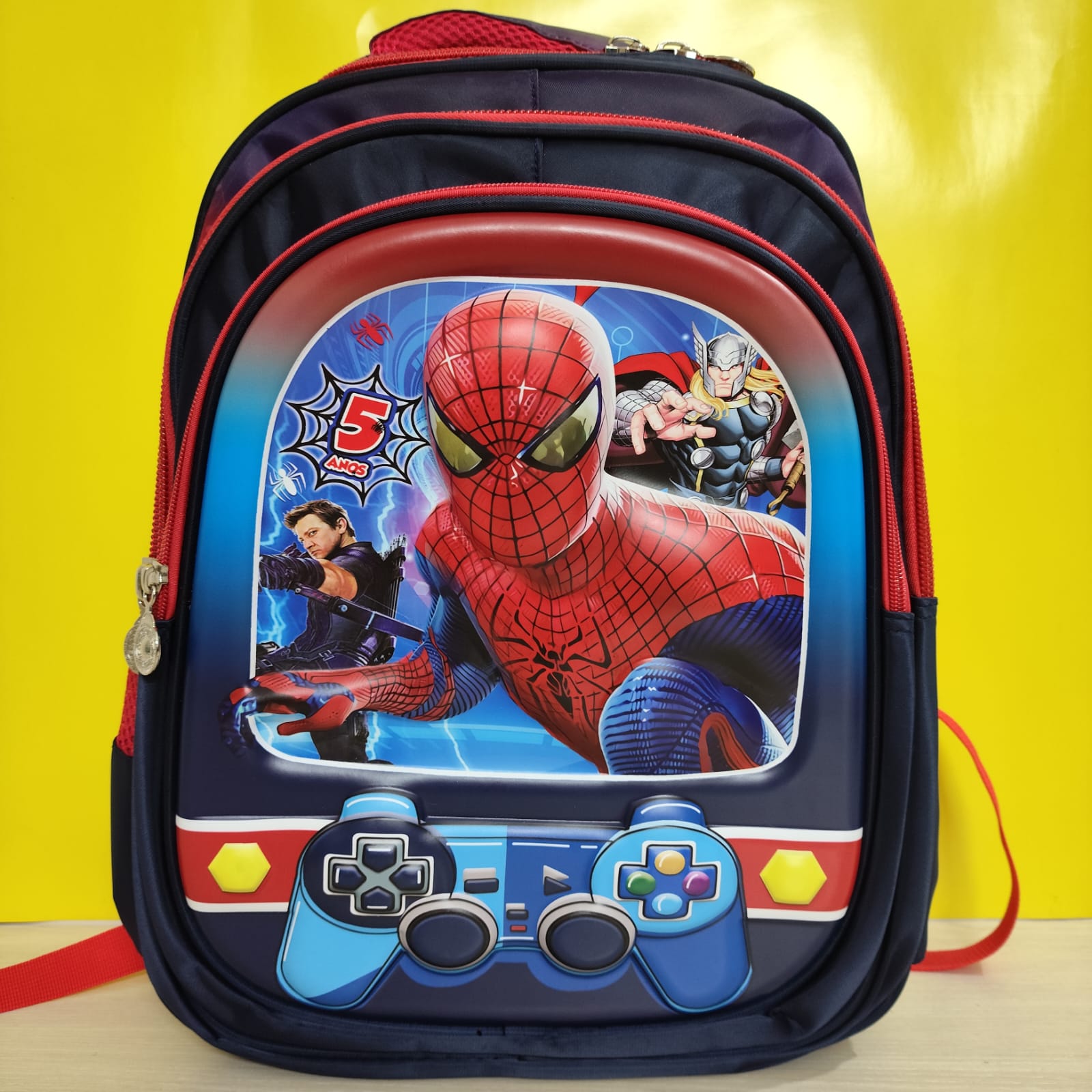 Spiderman 3D Junior School Bag