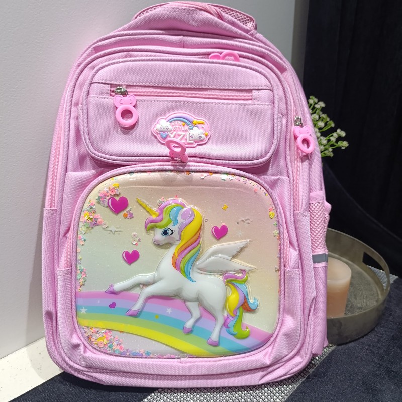 Unicorn 3D Junior School Bag