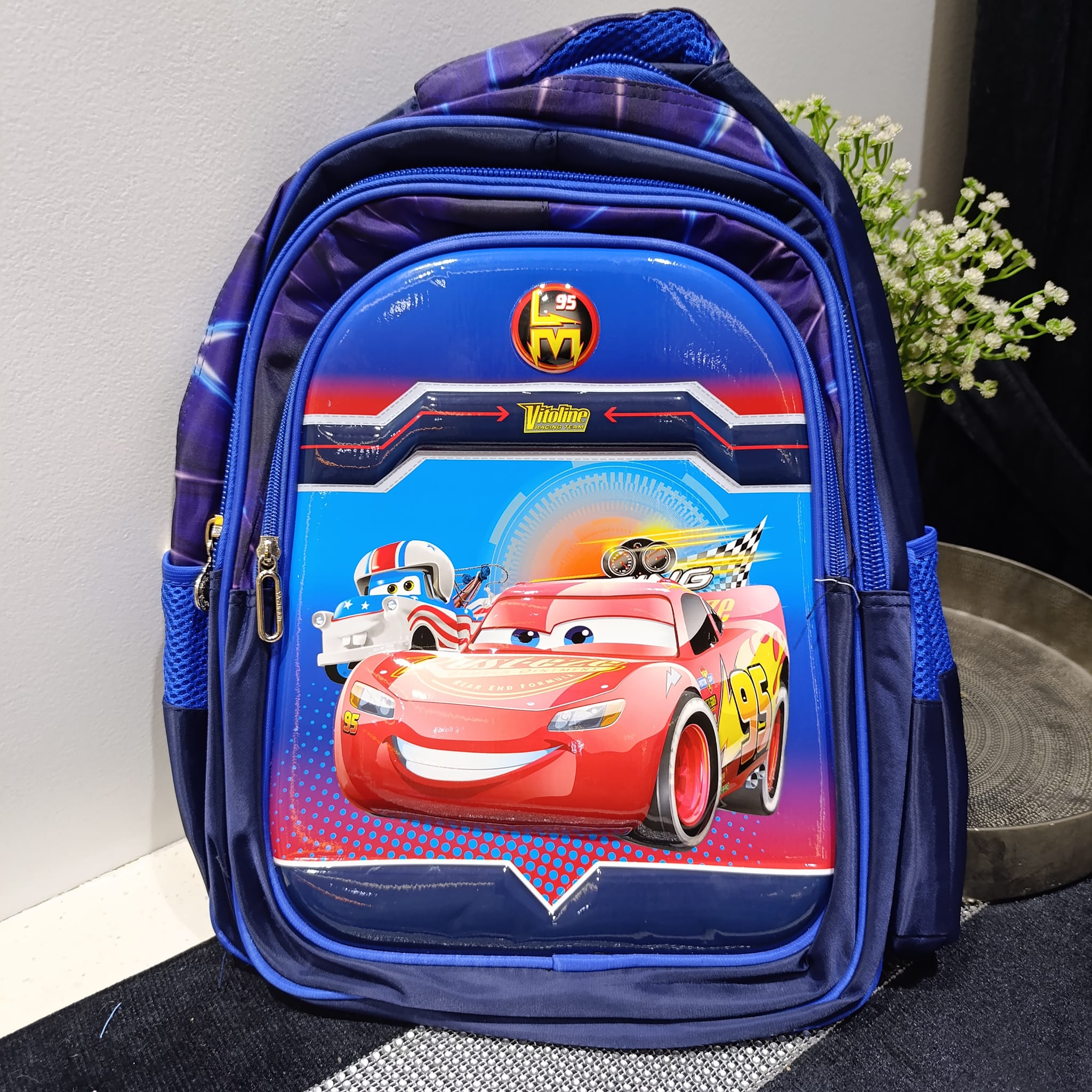 Cars 3D Junior School Bag