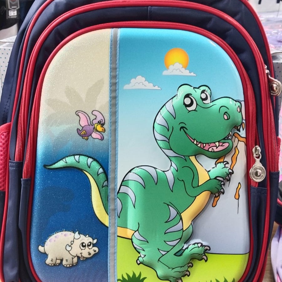 Dino 3D Junior School Bag