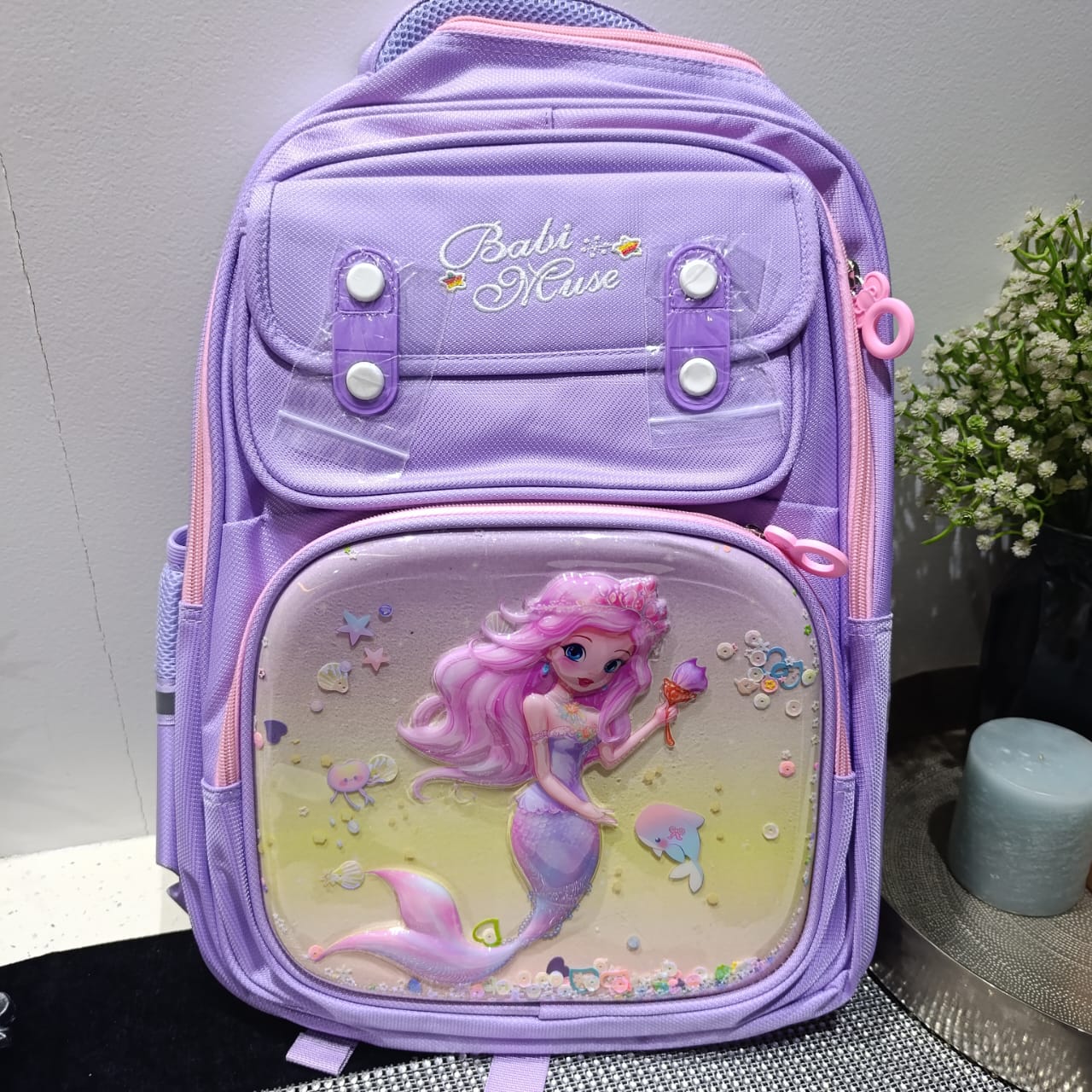 Mermaid 3D Junior School Bag