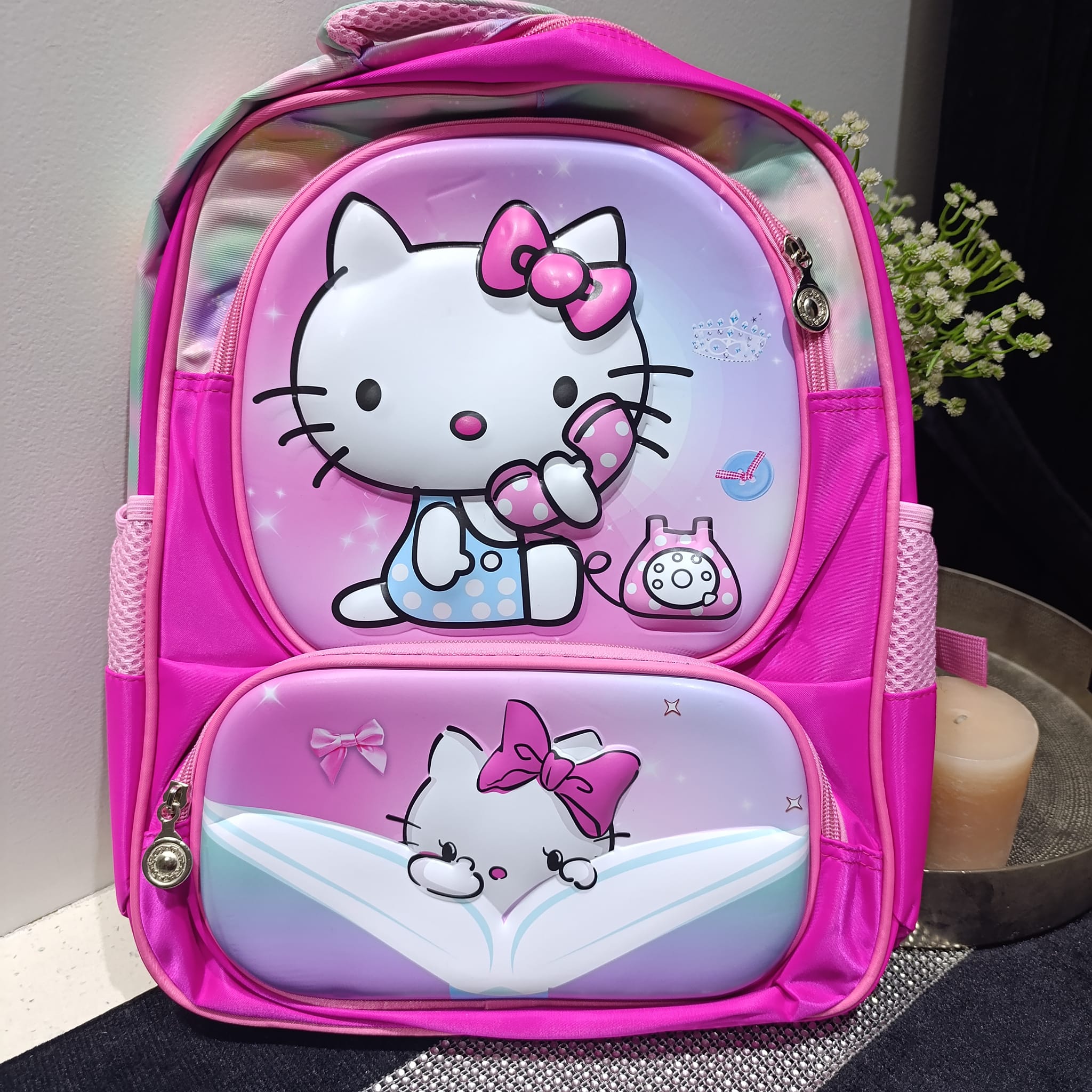 Hello Kitty 3D Junior School Bag