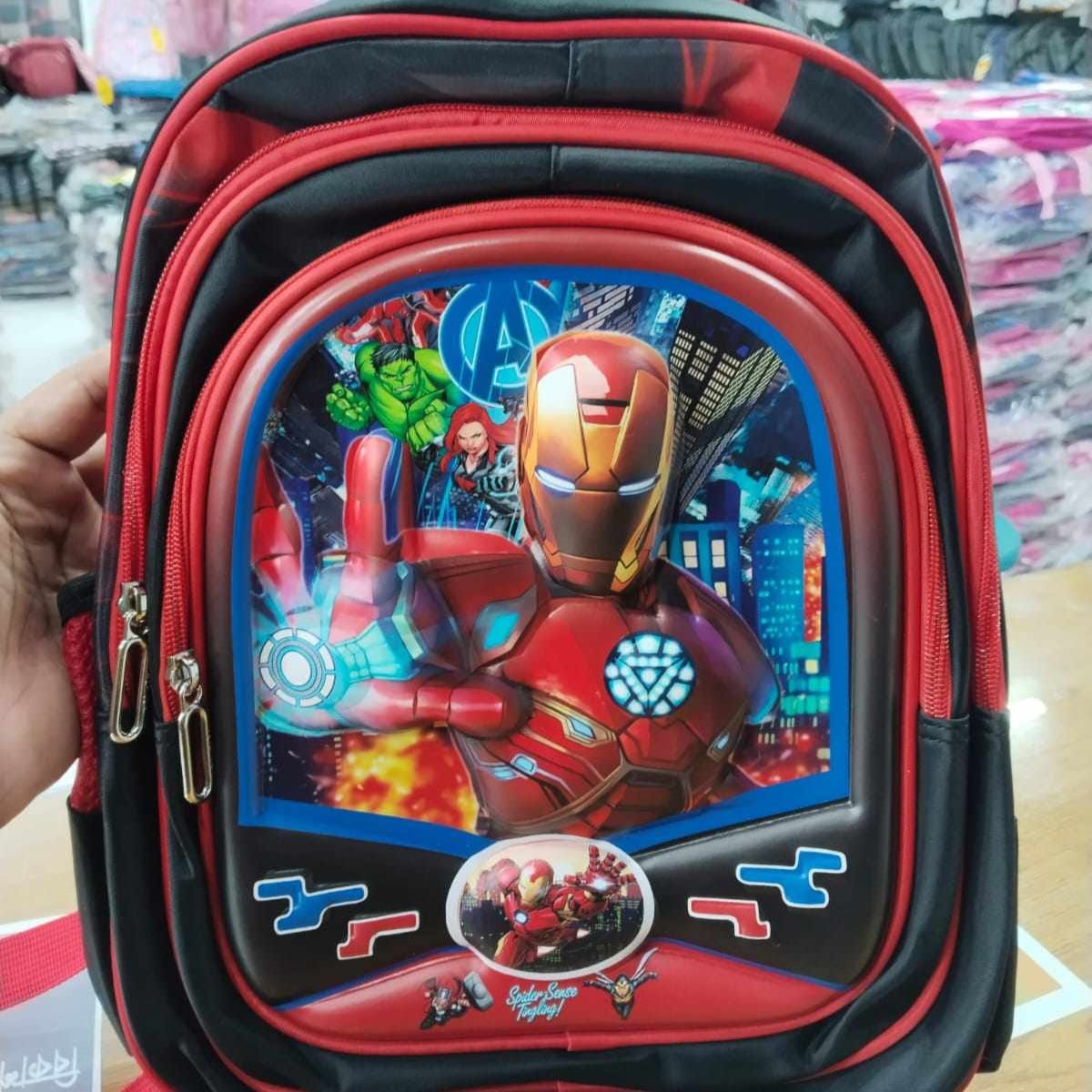 Ironman 3D Junior School Bag