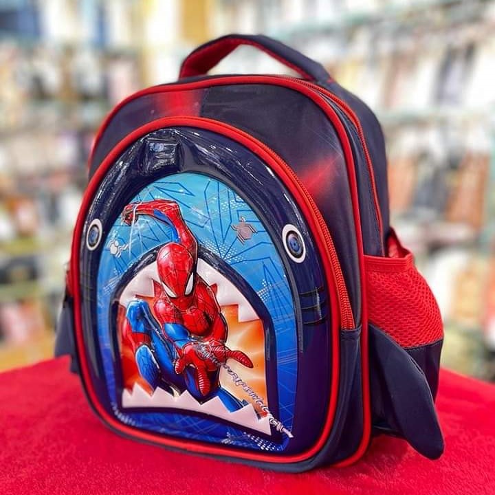 Spiderman 3D Play-Nursery School Bag