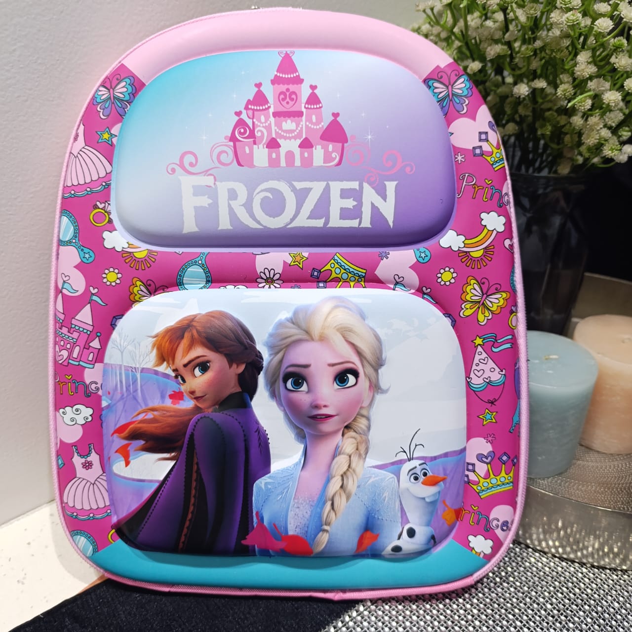 Frozen 3D School Bag - 1590 Taka