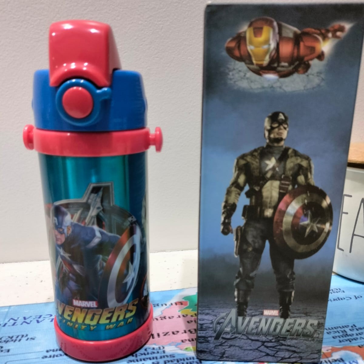 Captain America Thermal Water Pot