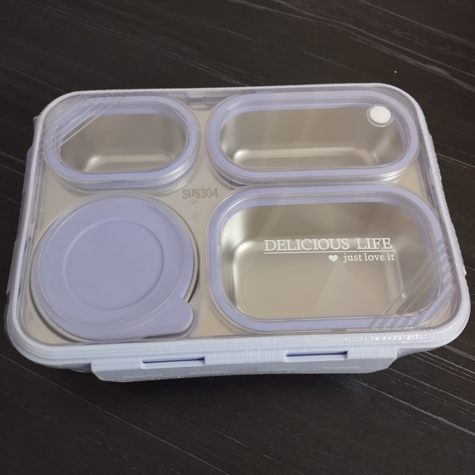 4 Chamber Steel Tiffin Box