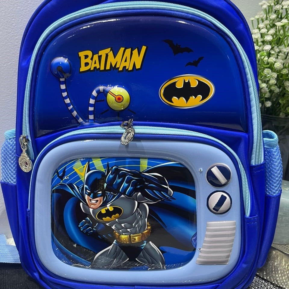 Batman 3D Play-Nursery School Bag