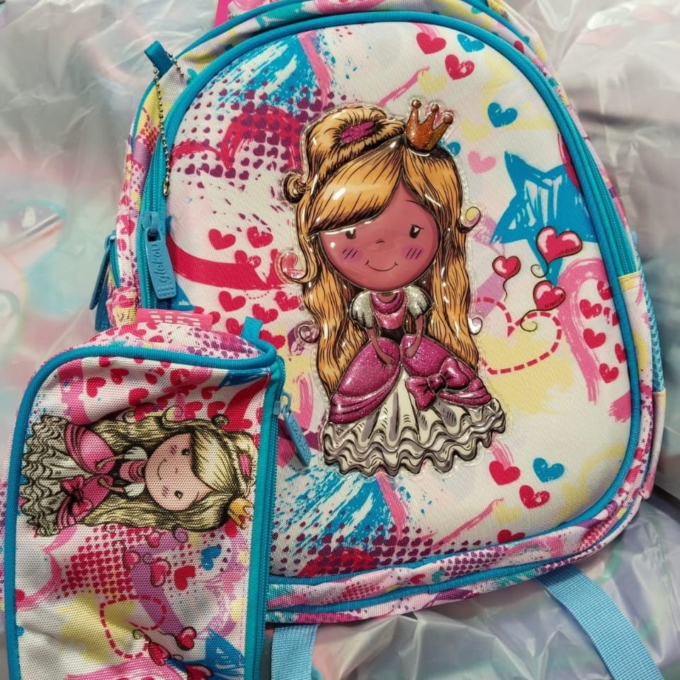 Princess 3D Play-Nursery School Bag