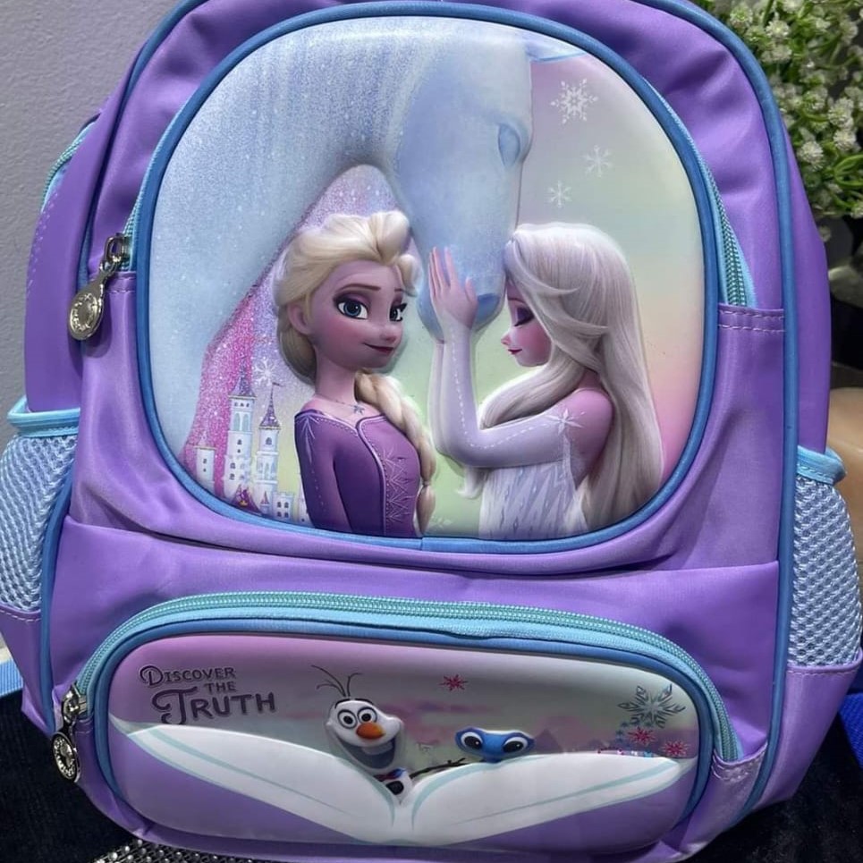 Elsa 3D Junior School Bag