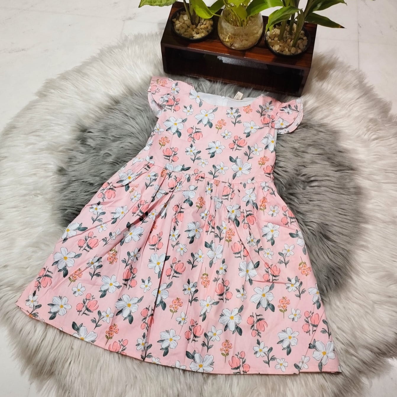 Floral Girls Frock