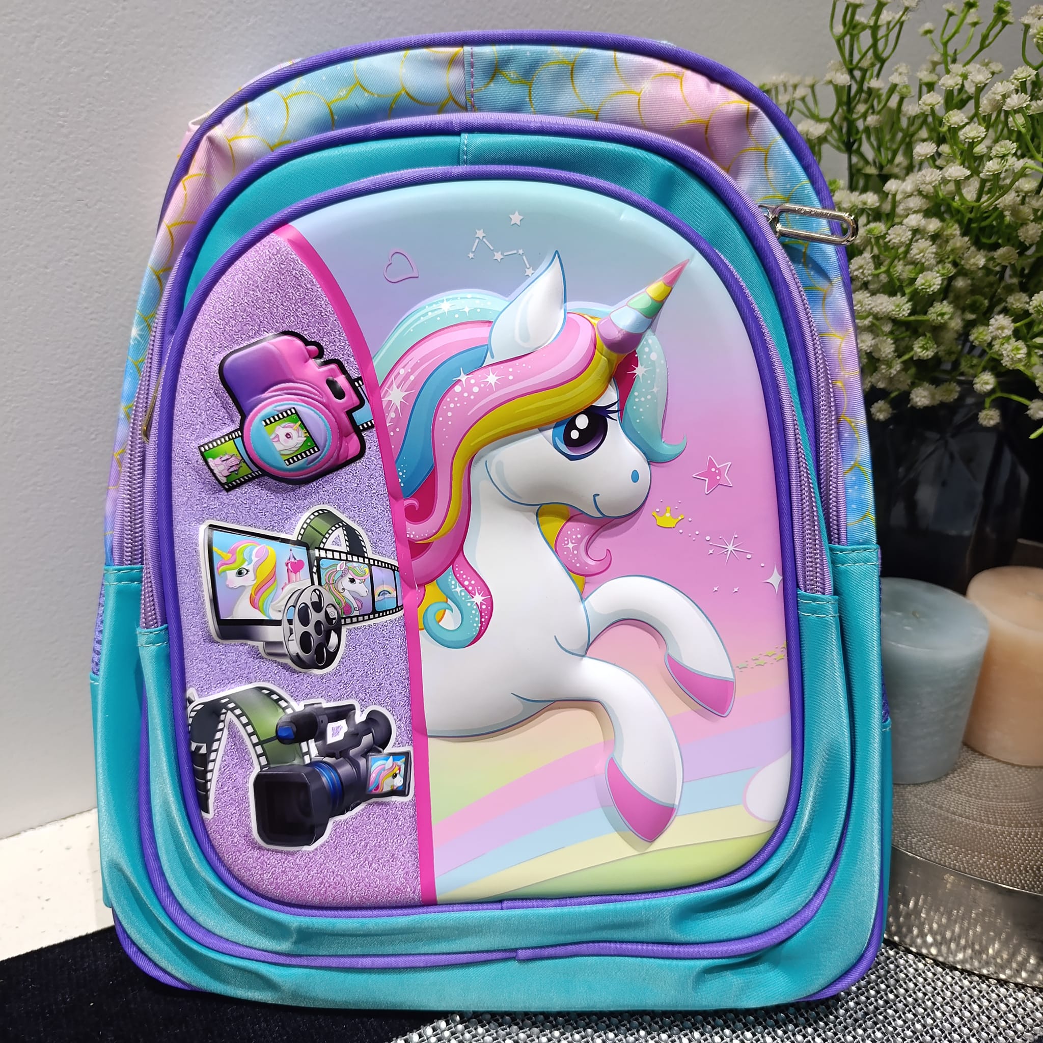 Unicorn 3D Junior School Bag