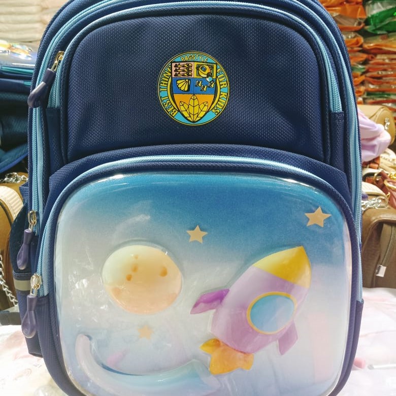 Rocket 3D Junior School Bag