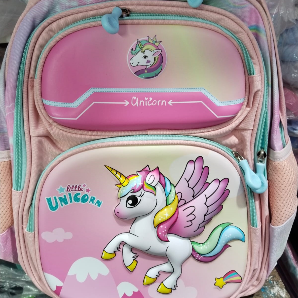 Unicorn 3D Junior School Bag