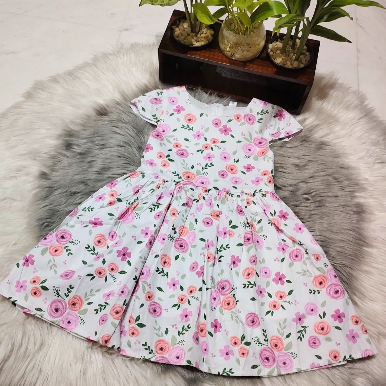 Floral Girls Frock