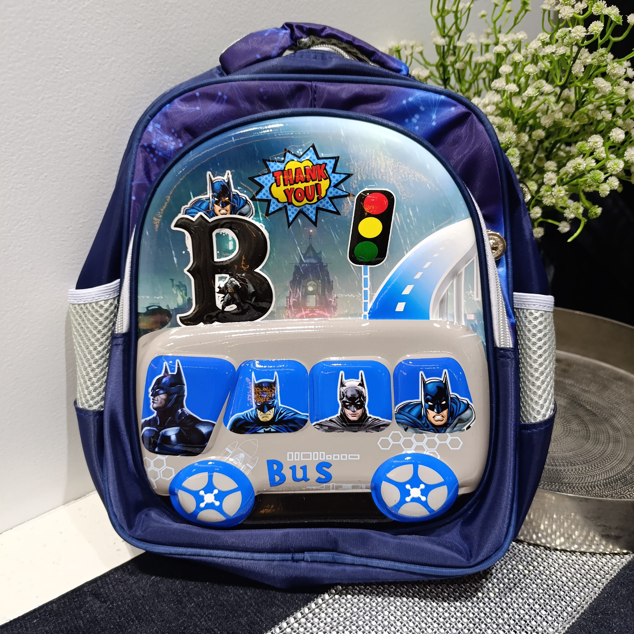 Batman 3D Play-Nursery School Bag