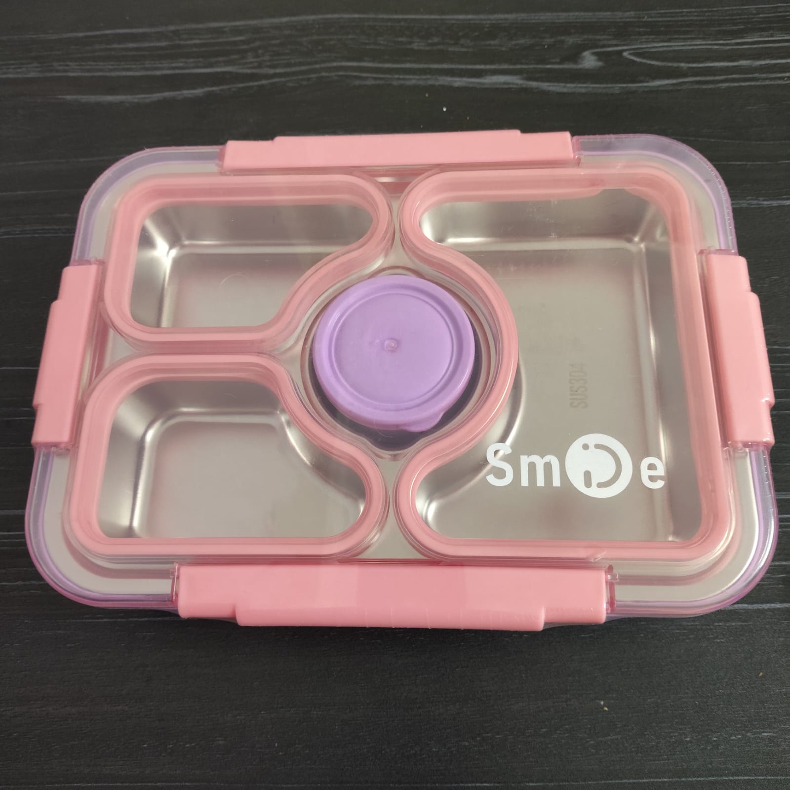 4 Chamber Steel Tiffin Box